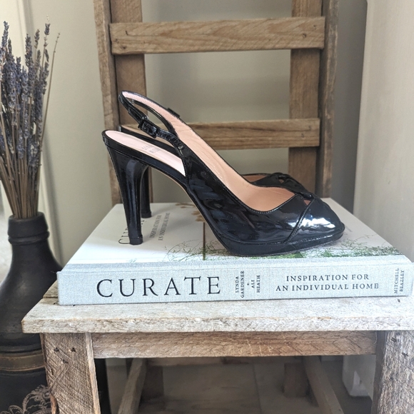 Stuart Weitzman Patent Leather Heels - Picture 1 of 13